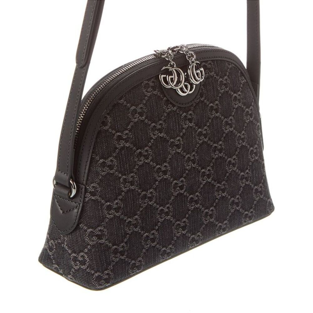 Gucci Ophidia Small GG Denim & Leather Shoulder Bag - Picture 3 of 5